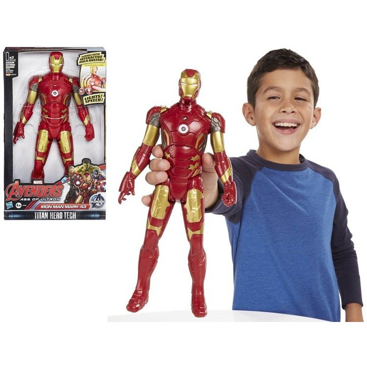 Postavička Iron-man Ultrone Time so zvukmi